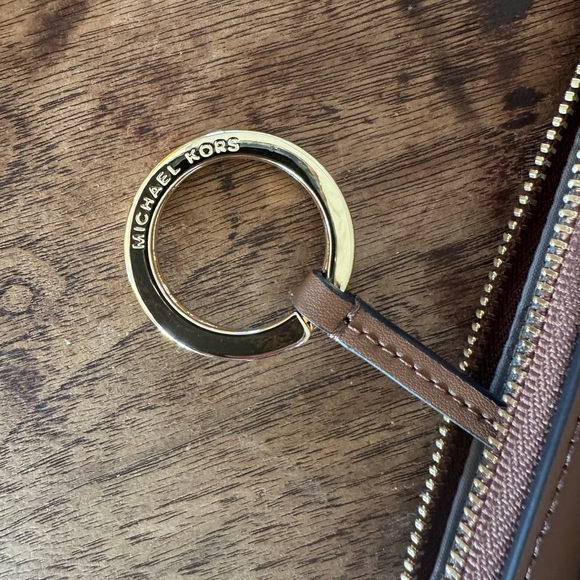 NWT Michael Kors Jet Set Charm Slim Medium Card Case Wallet - Picture 6 of 9